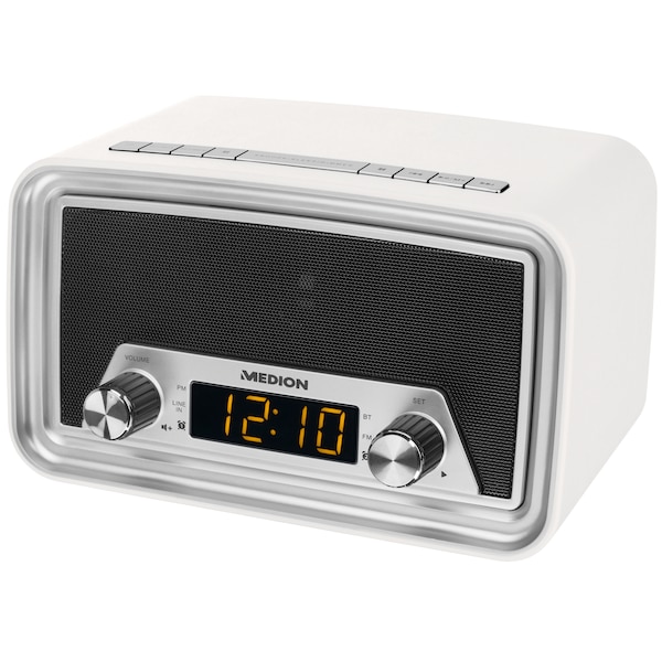 MEDION® LIFE® E66333 Retro Uhrenradio mit Bluetooth® Funktion MEDION.DE